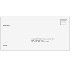 MN State Tax Envelope for All Returns - #10 (MNAR410)