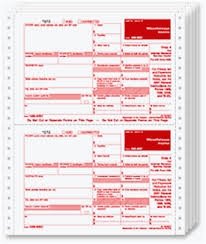 1099-MISC 2up Miscellaneous Income - 5 part Self-Mailer (QMMIS055)