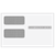 1099-MISC or 1099-R Double Window Envelope - Moisture Seal (RDWENV05)
