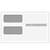 2up 1099 Double Window Envelope - Tamper Evident (RDWENVSTE)
