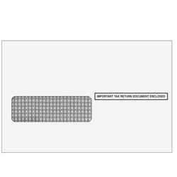 W-2 Single Window Envelopes - 2up - Moisture Seal (SWENV05)