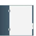 City/Local' Index Tab Divider with Side-Staple (TB105S)