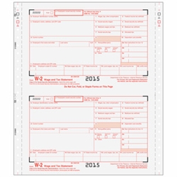 W-2 Twin-Set 8-part - Carbonless (TSCW2054)