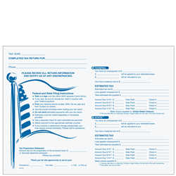 Client Tax Instruction & Delivery Envelope (TXINSTENV)