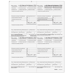 W-2 Form - Copies C/B/2/2 4up Ver. 1A Condensed (W24UPA)