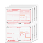 W-2 Set 4-part - Preprinted Condensed 2up (W2COMBS405)