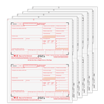 W-2 Set 6-part - Preprinted Condensed 2up (W2COMBS605)