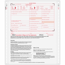 W-3 Transmittal - Continuous 2-part (W3052)