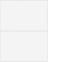 W-2 Blank 2up Form with Instructions (WONEPERFI05)